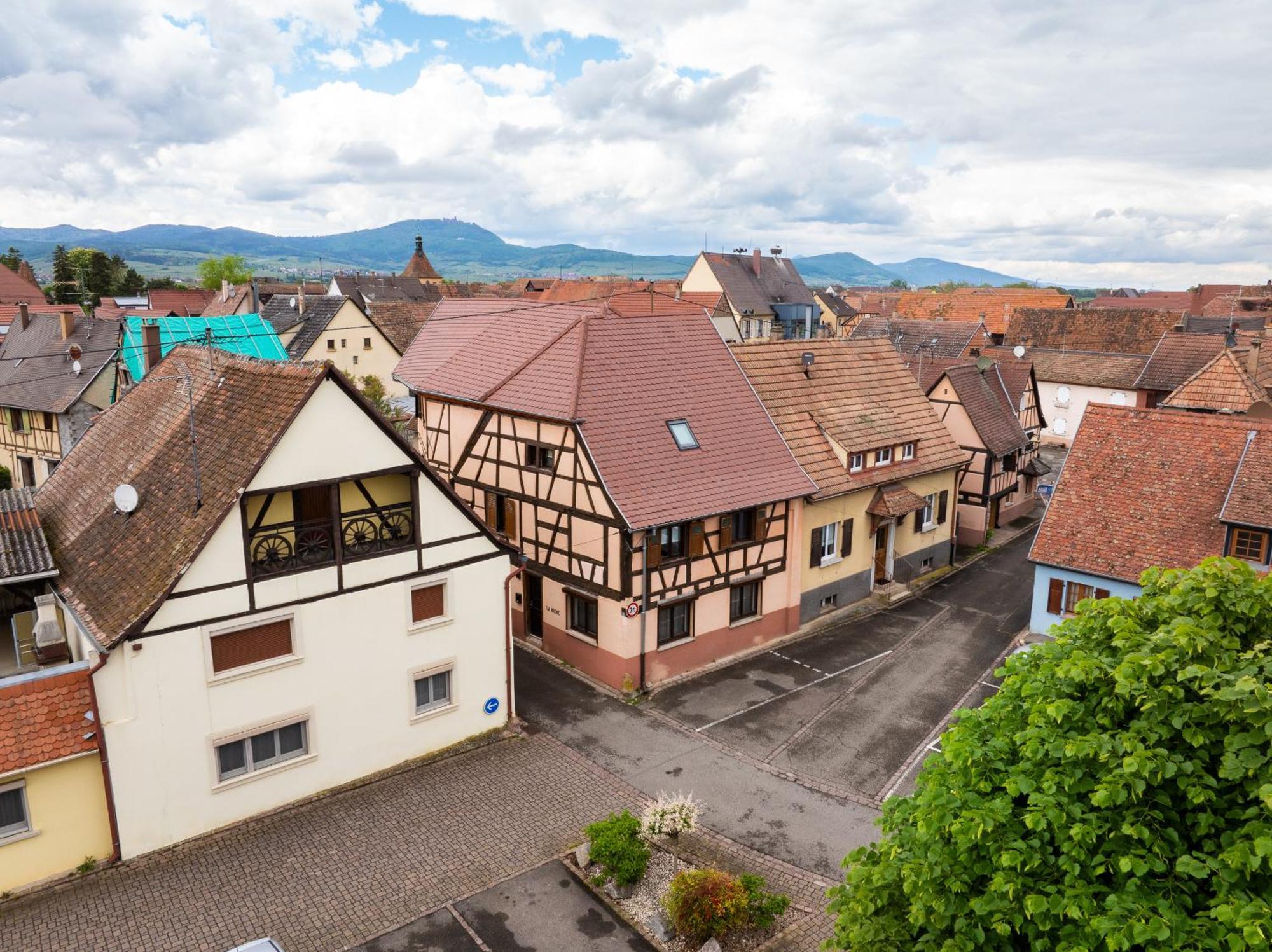 La Ruine - Gite D'Alsace Jusqu'A 10 Personnes Avec Spa Interieur Guémar Extérieur photo