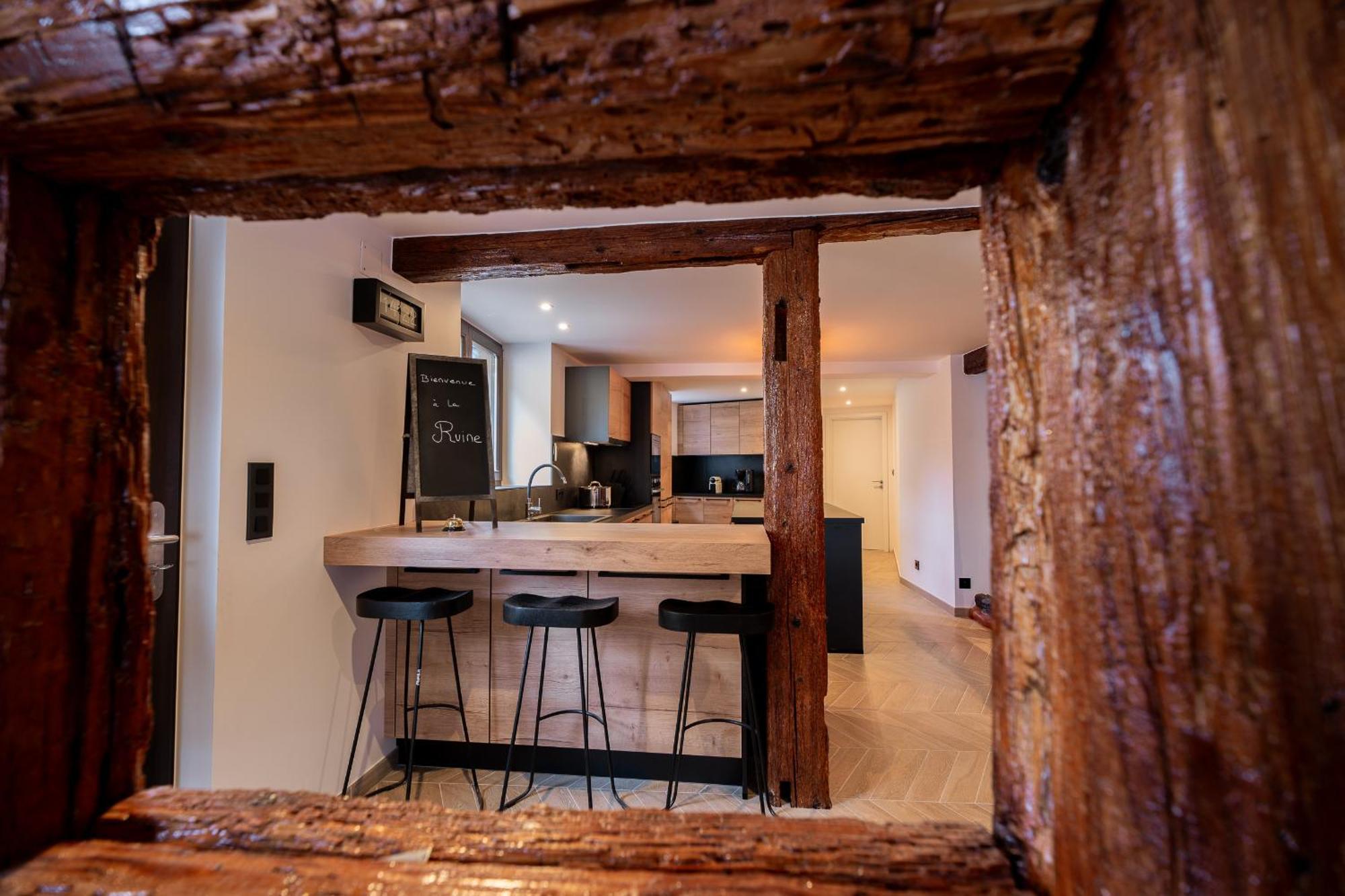 La Ruine - Gite D'Alsace Jusqu'A 10 Personnes Avec Spa Interieur Guémar Extérieur photo